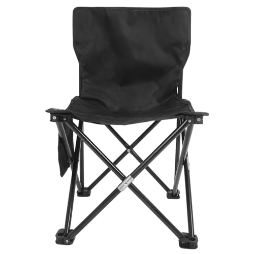 PEPLAYTAL Klappbarer Faltbarer Anglerstuhl Mittelgroß Tragbarer Campingstuhl Leicht Outdoor Camping Angelstuhl für Garten Grill Sportveranstaltungen Wanderungen und Strand von PEPLAYTAL