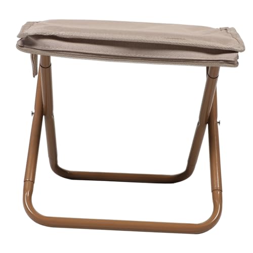 PEPLAYTAL Klapphocker Faltbar Leicht mit Aluminiumrahmen Atmungsaktiver Sitzhocker für Camping Angeln Garten Sportevents und Picknick Mit Khakifarbenem Reißverschluss Tragetasche PEPLAYTAL Klapphocker Faltbar Leicht mit Aluminiumrahmen Atmungsaktiver Sitzhocker für Camping Angeln Garten Sportevents und Picknick Mit Khakifarbenem Reißverschluss Tragetasche von PEPLAYTAL