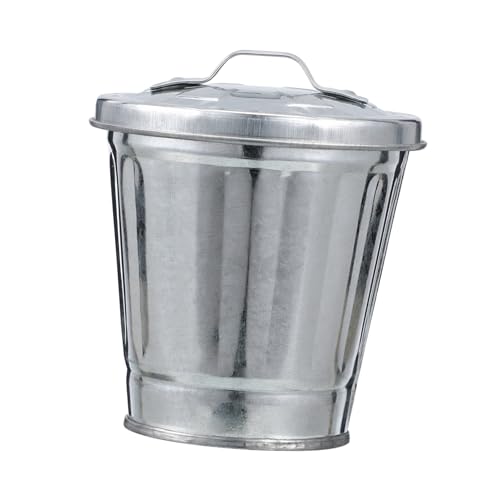 PEPLAYTAL Kleiner Desktop Mülleimer aus Stabilem Tragbarer Mini Abfalleimer und Aufbewahrungstopf für Büro Zuhause und Schreibtisch Multifunktional für Müll und Dekoration PEPLAYTAL Kleiner Desktop Mülleimer aus Stabilem Tragbarer Mini Abfalleimer und Aufbewahrungstopf für Büro Zuhause und Schreibtisch Multifunktional für Müll und Dekoration von PEPLAYTAL