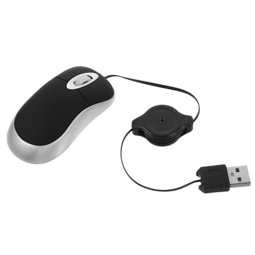 PEPLAYTAL Kompakte USB Mini mit Einziehbarem Kabel Ergonomisches Design für Rechts und Kompatibel mit Mac und Notebooks Farbige Kleine Optische Computermaus Zufällige Farbe Zufällige Farbe PEPLAYTAL Kompakte USB Mini mit Einziehbarem Kabel Ergonomisches Design für Rechts und Kompatibel mit Mac und Notebooks Farbige Kleine Optische Computermaus Zufällige Farbe Zufällige Farbe von PEPLAYTAL