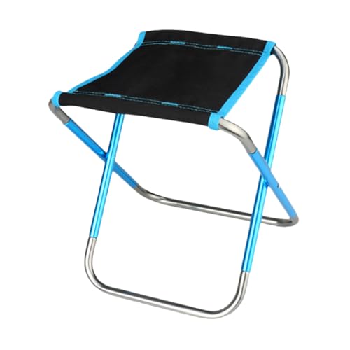 PEPLAYTAL Kompakter Faltbarer Campinghocker Klein Leicht Tragbar Komfortabel Outdoor Klappstuhl für Angeln Strand Garten Reisen Vielseitiger Faltbarer Sitzstuhl von PEPLAYTAL