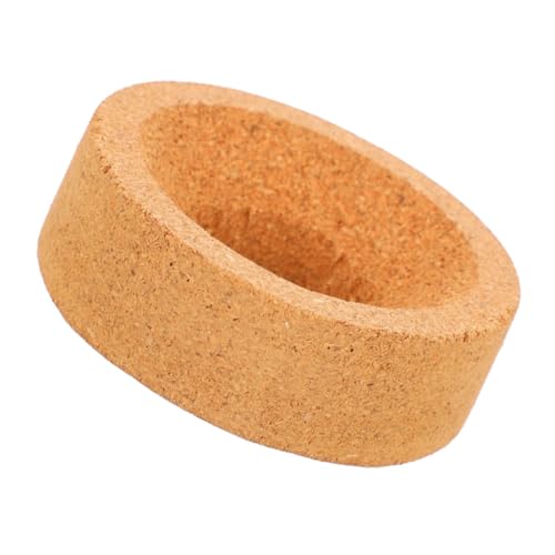 PEPLAYTAL Laborflaschen Korkring Halter Rutschfester Korkmattenstützring für Rundbodenkolben Hitzebeständiger Laborflaschenuntersetzer Langlebiger Flaschenhalter für Sicheren Schutz und von PEPLAYTAL