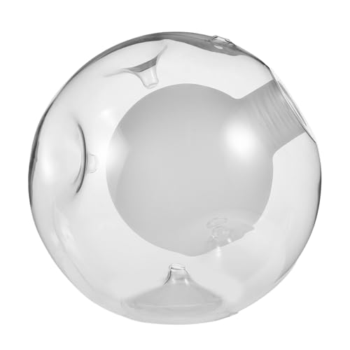 PEPLAYTAL Lampenschirm Ersatz Kugel Lampenschale aus Hitzebeständigem Transparentem Glas für Pendelleuchte Wohnzimmer Esszimmer Weiches Warmes Licht und Stilvolles Design von PEPLAYTAL