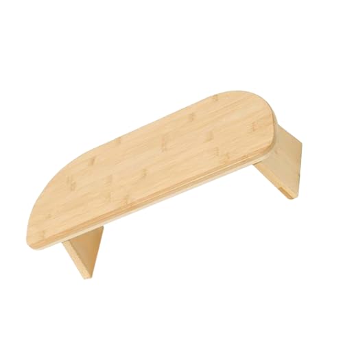 PEPLAYTAL Meditationshocker aus Naturholz Klappbar Leicht rutschfest Multifunktional Tragbar Yoga Bank für Zuhause Park und Reise von PEPLAYTAL