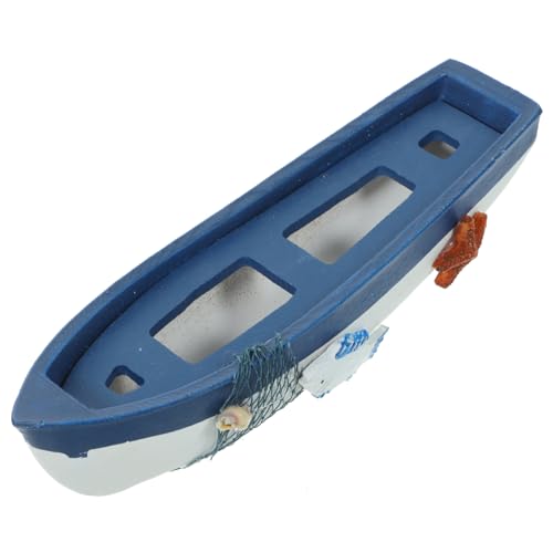 PEPLAYTAL Mediterranes Holz Segelschiff Deko Ornament Desktop Sailboat Modell in und Farbintensiv als für und Bootsfreunde für Wohnzimmer und Büro von PEPLAYTAL