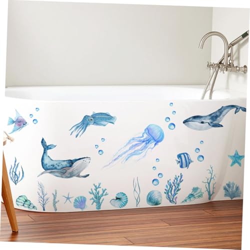 PEPLAYTAL Meerestiere Badewannen wandsticker Wasserfest rutschfest Selbstklebend Kinderzimmer Badezimmer Wanddeko Ocean Theme PEPLAYTAL Meerestiere Badewannen wandsticker Wasserfest rutschfest Selbstklebend Kinderzimmer Badezimmer Wanddeko Ocean Theme von PEPLAYTAL