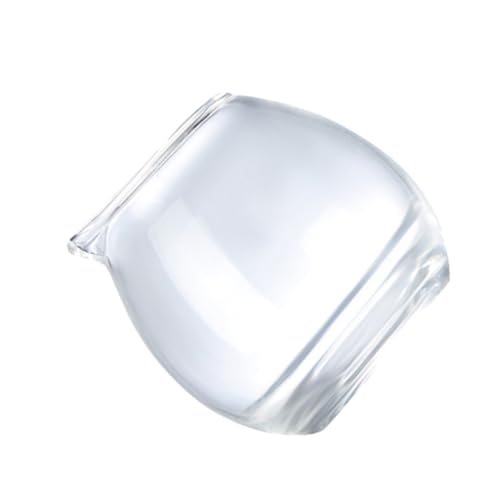 PEPLAYTAL Mini Glas Milchkännchen Transparentes Latte Art Milchglas Mikrokännchen für Zuhause Kaffee Zubehör Leicht und Tragbar für Restaurant Hotel von PEPLAYTAL
