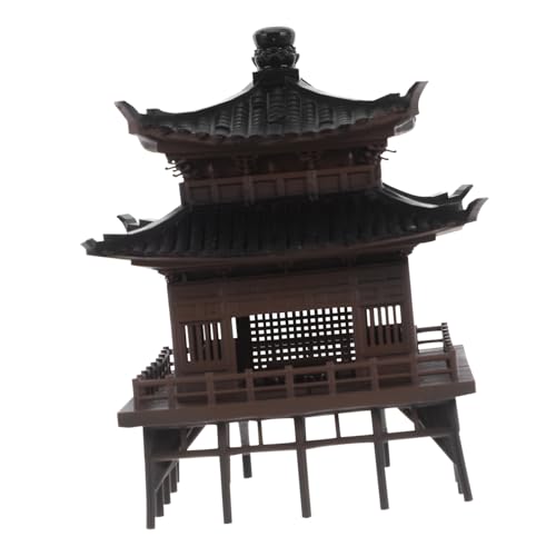PEPLAYTAL Miniatur-pagoden-Statue aus Wetterbeständigem Material Chinesischer Gartenpavillon für Aquarium Bonsai und Desktop Dekorative Asiatische Micro-Landschaft für Zuhause und Büro PEPLAYTAL Miniatur-pagoden-Statue aus Wetterbeständigem Material Chinesischer Gartenpavillon für Aquarium Bonsai und Desktop Dekorative Asiatische Micro-Landschaft für Zuhause und Büro von PEPLAYTAL