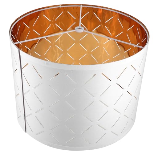 PEPLAYTAL Minimalist Stoff Lampenschirm mit Hohlmuster Halbrund Unregelmäßig Dekorative Tisch und Stehleuchten Abdeckung Langlebig Verschleißfest Geeignet für Wohnzimmer und Schlafzimmer PEPLAYTAL Minimalist Stoff Lampenschirm mit Hohlmuster Halbrund Unregelmäßig Dekorative Tisch und Stehleuchten Abdeckung Langlebig Verschleißfest Geeignet für Wohnzimmer und Schlafzimmer von PEPLAYTAL