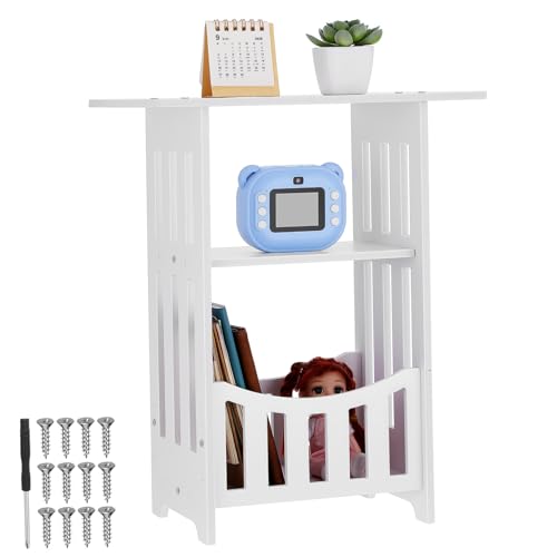 PEPLAYTAL Moderner Beistelltisch Klein mit Stauraum Vielseitiger Nachttisch für Schlafzimmer und Wohnzimmer Kompakter Sofatisch für Kleine Räume Weißer Einfacher Nachtschrank Platzsparendes PEPLAYTAL Moderner Beistelltisch Klein mit Stauraum Vielseitiger Nachttisch für Schlafzimmer und Wohnzimmer Kompakter Sofatisch für Kleine Räume Weißer Einfacher Nachtschrank Platzsparendes von PEPLAYTAL