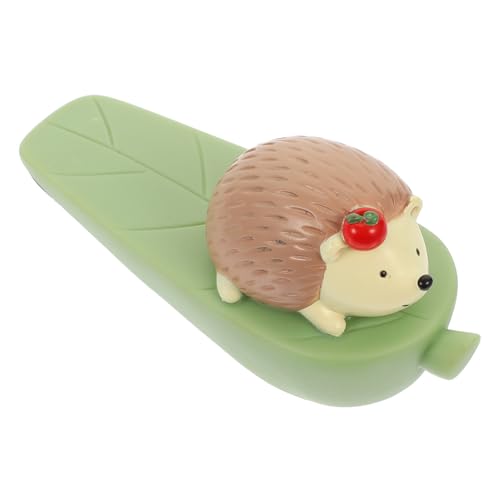 PEPLAYTAL Niedlicher Igel Türstopper Türkeil mit Rutschfester Unterseite Schutz für Zimmertüren gegen Zugluft Geeignet Kinderfreundlich und Flexibel für Zuhause von PEPLAYTAL