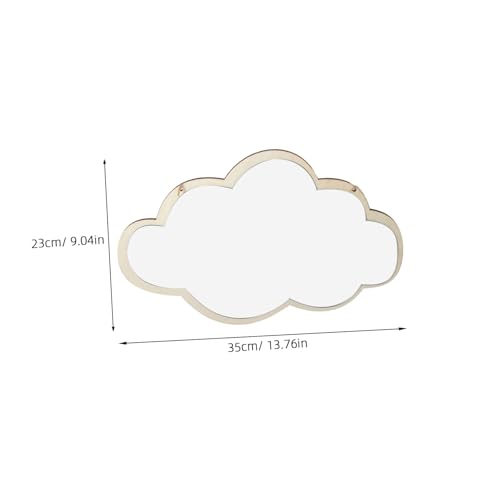 PEPLAYTAL Nordischer Wolken wandspiegel aus Holz Dekorativer Acrylspiegel für Kinderzimmer Moderner Hängender Wandspiegel Platzsparendes Design Warme Atmosphäre PEPLAYTAL Nordischer Wolken wandspiegel aus Holz Dekorativer Acrylspiegel für Kinderzimmer Moderner Hängender Wandspiegel Platzsparendes Design Warme Atmosphäre von PEPLAYTAL