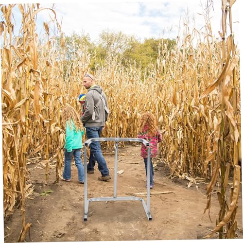 PEPLAYTAL Outdoor Müllsackhalter Metallrahmen für Gartensackstütze Robustes Stützgestell für Gewebte Säcke Leicht Montierbar Vielseitig für Ernte Camping Laub und Gartenarbeiten Silberfarben PEPLAYTAL Outdoor Müllsackhalter Metallrahmen für Gartensackstütze Robustes Stützgestell für Gewebte Säcke Leicht Montierbar Vielseitig für Ernte Camping Laub und Gartenarbeiten Silberfarben von PEPLAYTAL