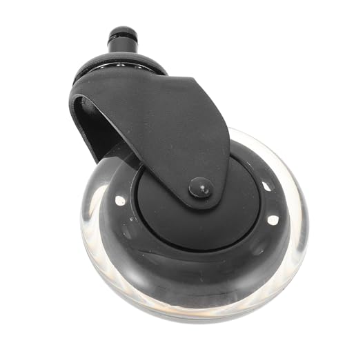 PEPLAYTAL PU Caster Wheel für Bürostuhl Robuste Transparente Lenkrolle mit Mattschwarzem Spritzpulver Halter Verschleißfest und Einfach zu Montieren Geeignet für Gaming und Möbelstühle PEPLAYTAL PU Caster Wheel für Bürostuhl Robuste Transparente Lenkrolle mit Mattschwarzem Spritzpulver Halter Verschleißfest und Einfach zu Montieren Geeignet für Gaming und Möbelstühle von PEPLAYTAL