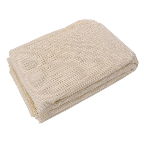 PEPLAYTAL PVC Rutsch Matte rutschfeste Dicke Haushalt Unterlage für Sofa Teppich und Bett Vielseitige Sichere Fixiermatte mit Komfortabler Mesh Struktur für Wohn und Schlafzimmer von PEPLAYTAL