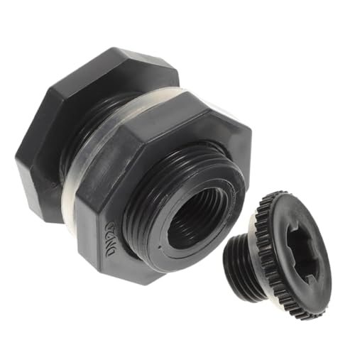 PEPLAYTAL PVC Schottwand Anschluss mit Stopfen Dichtungsring Wasserbehälter Verbinder Langlebiger Regenfass Adapter für Gartenschlauch und Regentonne Installieren für Haushalt und Industrie PEPLAYTAL PVC Schottwand Anschluss mit Stopfen Dichtungsring Wasserbehälter Verbinder Langlebiger Regenfass Adapter für Gartenschlauch und Regentonne Installieren für Haushalt und Industrie von PEPLAYTAL