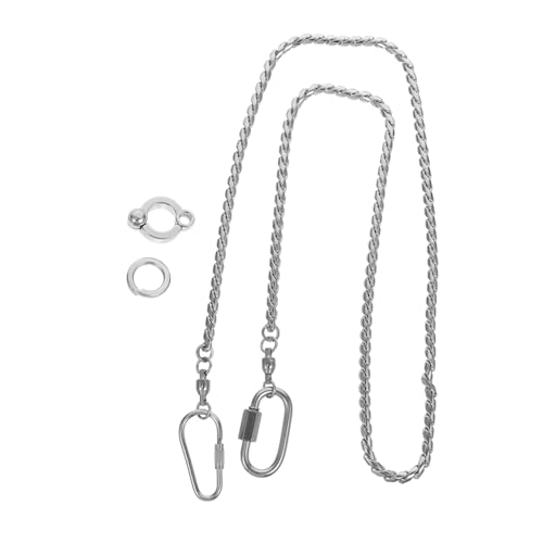 PEPLAYTAL Papageien Fußkette mit Drehverschluss Großes Fußband für Wellensittiche Nymphensittiche und Liebesvögel Robustes Vogelfußgeschirr für Sicheren PEPLAYTAL Papageien Fußkette mit Drehverschluss Großes Fußband für Wellensittiche Nymphensittiche und Liebesvögel Robustes Vogelfußgeschirr für Sicheren von PEPLAYTAL