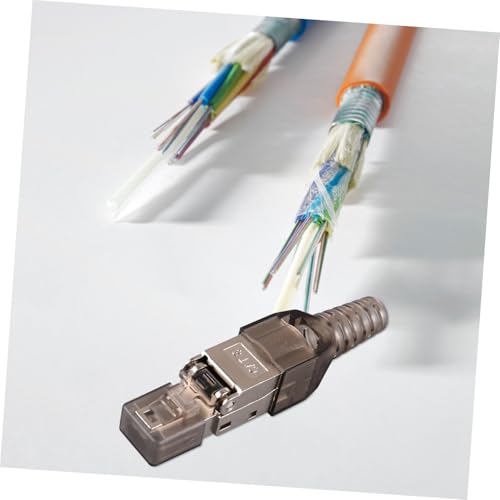 PEPLAYTAL Pass Through Modular Plug Klasse Geschirmter Vergoldeter Ethernet Stecker Werkzeugfrei Einfache Installation Hohe Übertragungsgeschwindigkeit Kompatibel mit Cata Netzwerkkabeln PEPLAYTAL Pass Through Modular Plug Klasse Geschirmter Vergoldeter Ethernet Stecker Werkzeugfrei Einfache Installation Hohe Übertragungsgeschwindigkeit Kompatibel mit Cata Netzwerkkabeln von PEPLAYTAL