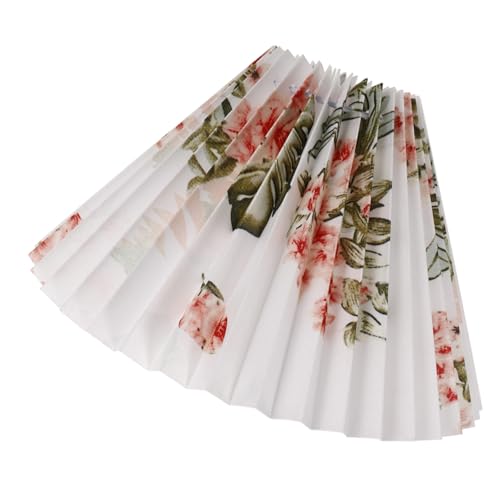 PEPLAYTAL Plissierter Stoff Lampenschirm für Tischlampe Weicher Langlebiger Lampenschirm Blendfrei und Vielseitig Einsetzbar für Wohn Arbeitszimmer Hotel und Schlafzimmer von PEPLAYTAL