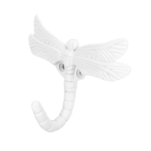 PEPLAYTAL Retro Drachenfliegen Wandhaken aus Robustem Metall Kreativer Lifelike Kleiderhaken für Zuhause Büro Praktischer und Dekorativer Wandaufhänger in Weiß PEPLAYTAL Retro Drachenfliegen Wandhaken aus Robustem Metall Kreativer Lifelike Kleiderhaken für Zuhause Büro Praktischer und Dekorativer Wandaufhänger in Weiß von PEPLAYTAL