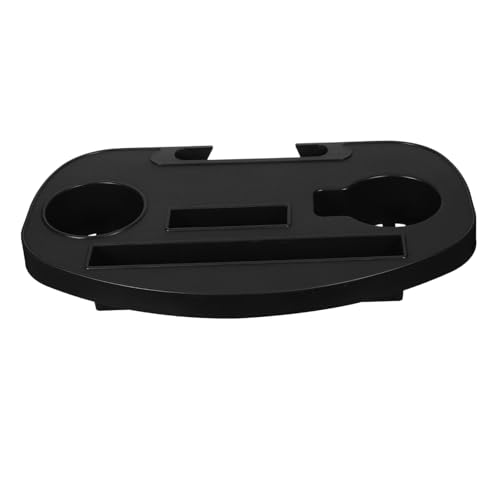 PEPLAYTAL Robustes Kunststoff-tablett mit Integriertem Getränkehalter Stabile Ablage für Liegestuhl Tragbares Organizer-tablett für Outdoor Strand Camping und Sonnenliegen von PEPLAYTAL