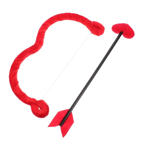 PEPLAYTAL Rotes Cupid bogen set für Valentinstag Party Mini Kostüm accessoire für Romantische Feier Einzigartiges Foto requisit zur Stärkung der Paarbindung PEPLAYTAL Rotes Cupid bogen set für Valentinstag Party Mini Kostüm accessoire für Romantische Feier Einzigartiges Foto requisit zur Stärkung der Paarbindung von PEPLAYTAL