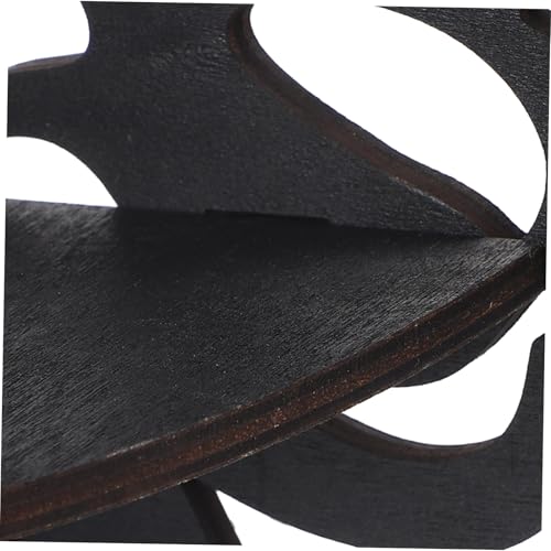 PEPLAYTAL Rustikales Schwebendes Eckregal Holz mit Bienenförmigem Hohlmuster Dekoratives Wandregal für Schlafzimmer Platzsparendes Kristall display Vielseitiges Aufbewahrungsregal von PEPLAYTAL