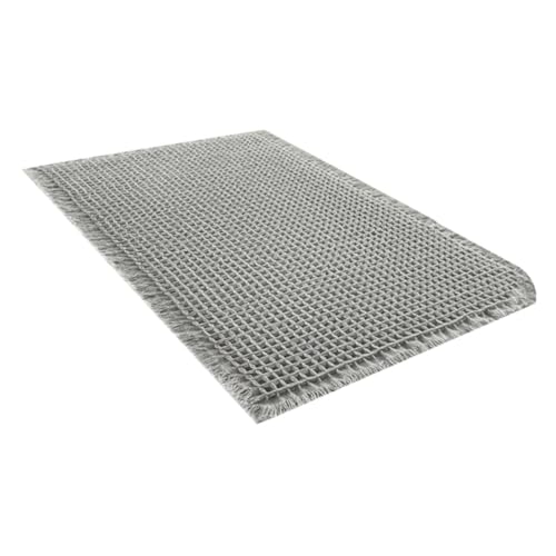 PEPLAYTAL Rutschfester Badezimmerteppich aus Weichem Saugfähigem Mikrofaserplüsch Antirutsch Bodenmatte Waschbar Strapazierfähig und Komfortabel für Bad und Dusche von PEPLAYTAL