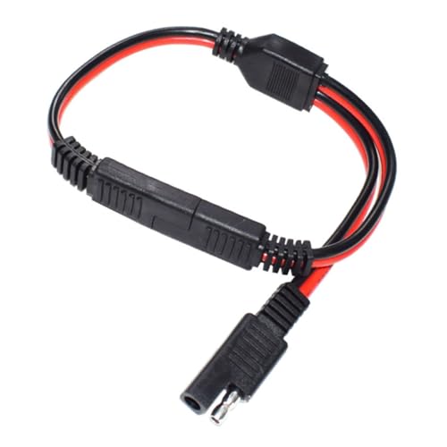 PEPLAYTAL Sae Power Verlängerungskabel Adapterkabel mit Schnellkupplung Reines Kupfer für Niedrigen Widerstand Reduzierte Wärmeentwicklung für Solarmodule und Auto batterieanschluss PEPLAYTAL Sae Power Verlängerungskabel Adapterkabel mit Schnellkupplung Reines Kupfer für Niedrigen Widerstand Reduzierte Wärmeentwicklung für Solarmodule und Auto batterieanschluss von PEPLAYTAL
