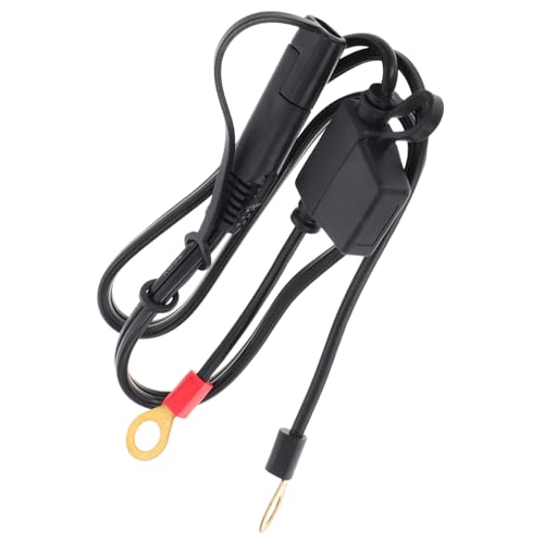 PEPLAYTAL Sae Schnelltrenn Verlängerungskabel für Motorradbatterie mit O Ring Terminal Erweiterungskabel für Batterieanschluss Einfache DIY Installation Kompatibel mit Solargeräten und von PEPLAYTAL