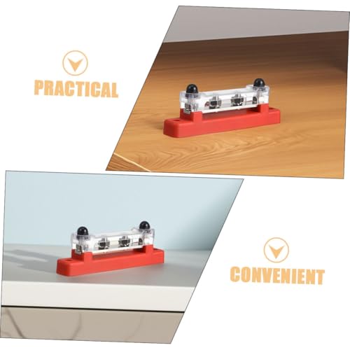 PEPLAYTAL Sammelschiene Wege Anschlussblock Rot Schwarz für Wohnmobile und Boote Langlebige Elektrobox Außen für Kraftverteilung und Potentialausgleich Einfache Installation Platzsparend PEPLAYTAL Sammelschiene Wege Anschlussblock Rot Schwarz für Wohnmobile und Boote Langlebige Elektrobox Außen für Kraftverteilung und Potentialausgleich Einfache Installation Platzsparend von PEPLAYTAL