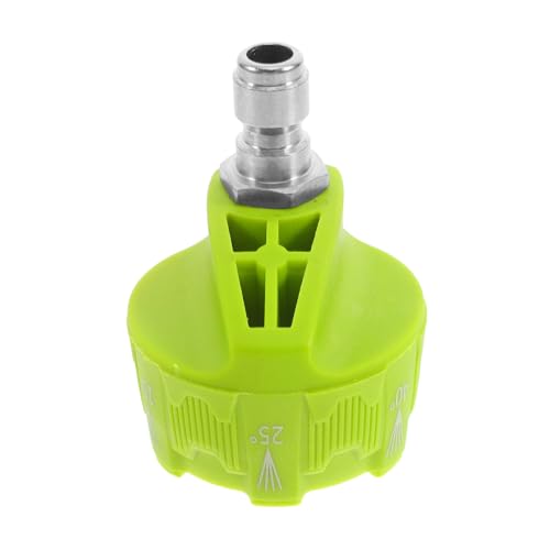 PEPLAYTAL Schnellkupplung Hochdruckreiniger Düse Turbo Sprühdüse Grün Verstellbar Leistungsstark Robust Für Beton Pflaster Terrasse Reinigung PEPLAYTAL Schnellkupplung Hochdruckreiniger Düse Turbo Sprühdüse Grün Verstellbar Leistungsstark Robust Für Beton Pflaster Terrasse Reinigung von PEPLAYTAL