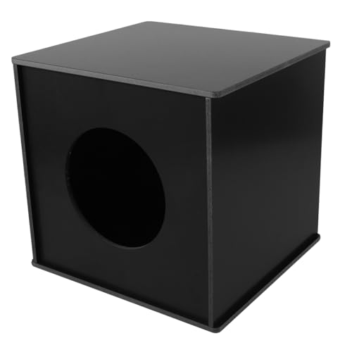 PEPLAYTAL Schwarze Losbox Robuste Leichte Aufbewahrungsbox für Partys Multifunktionale Tragbare Vorschlags und Gewinnspielbox für Treffen Raffle und Sammelzwecke PEPLAYTAL Schwarze Losbox Robuste Leichte Aufbewahrungsbox für Partys Multifunktionale Tragbare Vorschlags und Gewinnspielbox für Treffen Raffle und Sammelzwecke von PEPLAYTAL