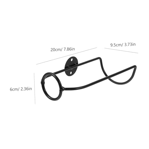 PEPLAYTAL Schwarzer Wand weinhalter aus Robustem Metall Platzsparend Strapazierfähig und Langlebig für Weinliebhaber zur Stilvollen Flaschenpräsentation Wand PEPLAYTAL Schwarzer Wand weinhalter aus Robustem Metall Platzsparend Strapazierfähig und Langlebig für Weinliebhaber zur Stilvollen Flaschenpräsentation Wand von PEPLAYTAL