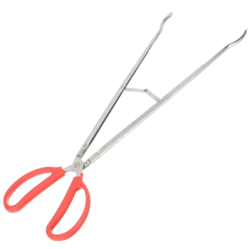 PEPLAYTAL Schwere Edelstahl Feuerzange Kaminholzgreifer Multifunktionale Feuerholz Müllzange für Camping Grill Feuerstelle und Indoor Kamin Zubehör PEPLAYTAL Schwere Edelstahl Feuerzange Kaminholzgreifer Multifunktionale Feuerholz Müllzange für Camping Grill Feuerstelle und Indoor Kamin Zubehör von PEPLAYTAL