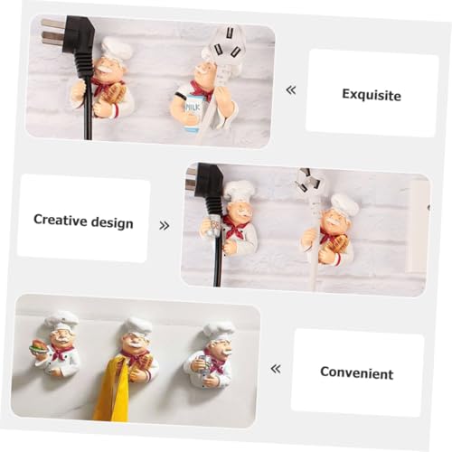 PEPLAYTAL Selbstklebender Steckdosenhalter Kabel Organizer Wandhaken Platzsparender Langlebiger Einfache Montage ohne Bohren für Küchen Haushaltssteckdosenordnung von PEPLAYTAL