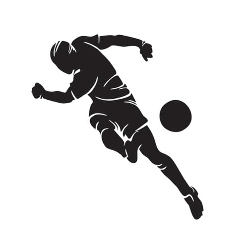 PEPLAYTAL Selbstklebendes Fußball Wandtattoo Langlebiges Material Leicht zu Entfernen Rückstandsfrei Passend für Kinderzimmer Lernraum Fitnessraum Glatte Wände Fliesen Fenster Metall PEPLAYTAL Selbstklebendes Fußball Wandtattoo Langlebiges Material Leicht zu Entfernen Rückstandsfrei Passend für Kinderzimmer Lernraum Fitnessraum Glatte Wände Fliesen Fenster Metall von PEPLAYTAL