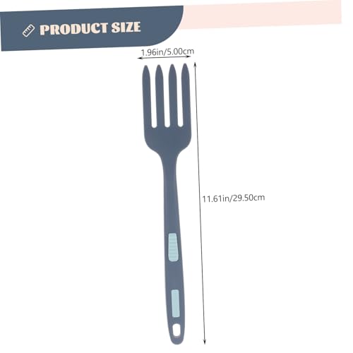 PEPLAYTAL Silikon Küchengabel Hitzebeständig Bpa Frei Wiederverwendbare Nudelgabel mit Langem Ergonomischem Griff Flexibel und Leicht zum Kochen Salat und Pasta in Tiefem Blau PEPLAYTAL Silikon Küchengabel Hitzebeständig Bpa Frei Wiederverwendbare Nudelgabel mit Langem Ergonomischem Griff Flexibel und Leicht zum Kochen Salat und Pasta in Tiefem Blau von PEPLAYTAL