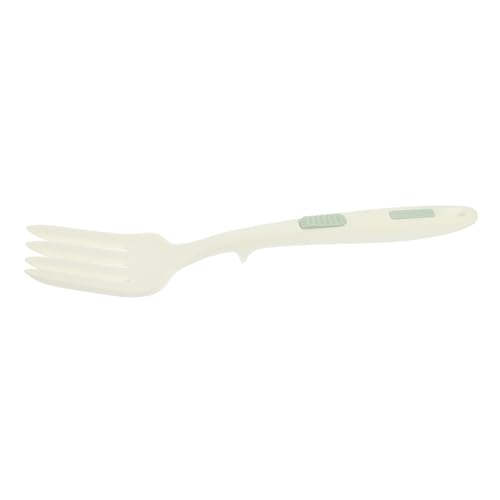 PEPLAYTAL Silikon Küchenhelfer Gabel Spaghetti Gabel Praktische Kochgabel für Pasta Kochen Grün Bpa Frei Langlebig Komfortabler Griff für Haushalt Restaurant Camping von PEPLAYTAL