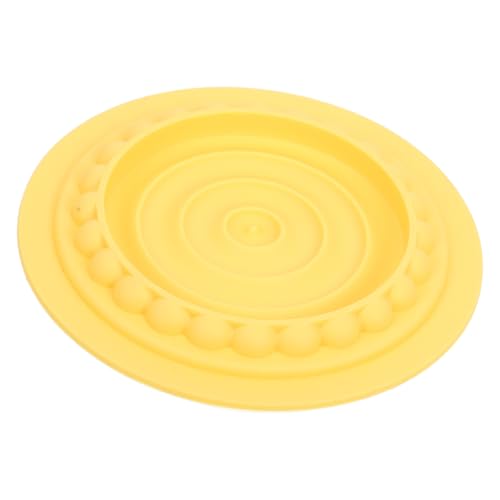 PEPLAYTAL Slow Feeder Katzennapf mit Rutschfester Matte Langsames Fressen für Katzen und Kleine Hunde Erbrechen und Blähungen Ergonomisch und Robust Gelb PEPLAYTAL Slow Feeder Katzennapf mit Rutschfester Matte Langsames Fressen für Katzen und Kleine Hunde Erbrechen und Blähungen Ergonomisch und Robust Gelb von PEPLAYTAL