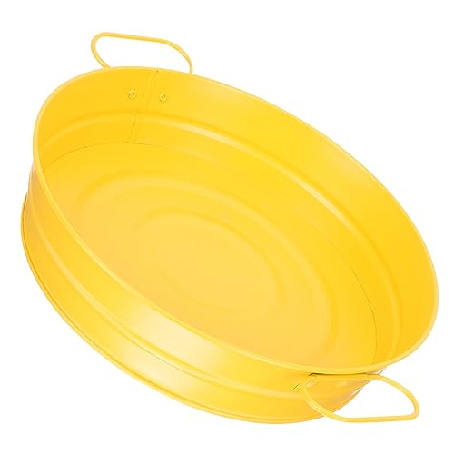 PEPLAYTAL Snack Eimer Robuster Behälter für Pommes Brathähnchen und Snacks für Restaurants Bars und Partys mit Praktischem Tragegriff für Einfachen Transport von PEPLAYTAL