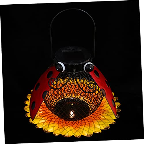 PEPLAYTAL Solar Bird Feeder mit LED Gartenlicht Hängender Vogelfutterspender Langlebig für Wildvögel im Garten von PEPLAYTAL