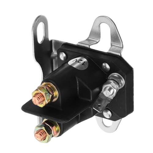 PEPLAYTAL Starter Magnetspule Elektrischer Magnetschalter für Rasenmäher und Auto Anlasserrelais Langlebig Praktisch Kompakt Einfache Installation PEPLAYTAL Starter Magnetspule Elektrischer Magnetschalter für Rasenmäher und Auto Anlasserrelais Langlebig Praktisch Kompakt Einfache Installation von PEPLAYTAL