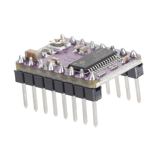 PEPLAYTAL Stepper Motor Driver Modul mit Kühlkörper Präziser Phasen schrittmotor treiber für Drucker Reprap Ramps Langlebiges Heat Sink Driver Module für DIY Projekte von PEPLAYTAL