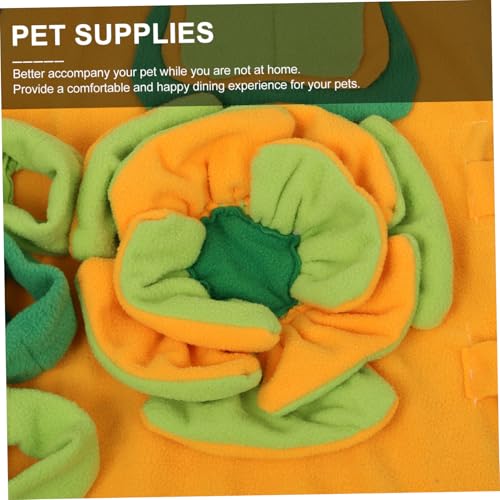 PEPLAYTAL Suchmatte für Haustiere rutschfeste Weiche Trainingsmatte zur Langsamen Fütterung von Kaninchen und Hamstern Hautfreundlich Atmungsaktiv Fördert Beschäftigung und Verhindert von PEPLAYTAL