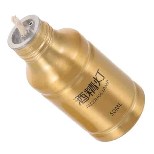 PEPLAYTAL Tragbarer Mini Alkoholfackel Aluminiumlegierung Alkoholbrenner mit Docht Kompaktes Heizgerät für Camping Picknick und Labor Outdoor Ausrüstung PEPLAYTAL Tragbarer Mini Alkoholfackel Aluminiumlegierung Alkoholbrenner mit Docht Kompaktes Heizgerät für Camping Picknick und Labor Outdoor Ausrüstung von PEPLAYTAL
