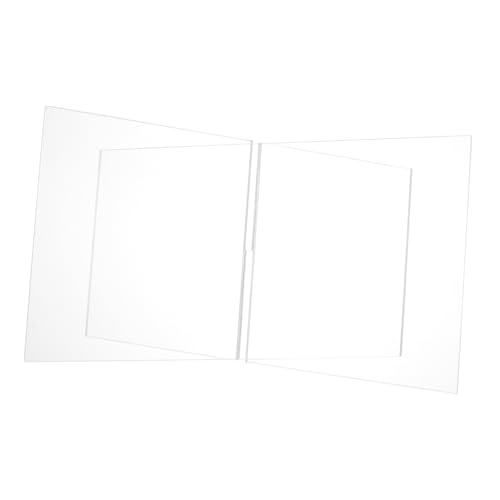 PEPLAYTAL Transparenter X förmiger Acryl Buchständer Multifunktionaler Desktop Buchhalter Für Lesen Lernen Präsentation Geeignet Für Schüler Künstler Stabil und Handlich von PEPLAYTAL