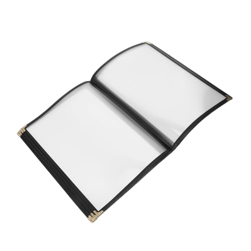 PEPLAYTAL Transparentes Cover Seiten Wasser und Ölresistent Langlebiger Speisekarten Ordner für Gastronomie Praktisches Buch für Restaurant Hotel Bar Schützende Hülle PEPLAYTAL Transparentes Cover Seiten Wasser und Ölresistent Langlebiger Speisekarten Ordner für Gastronomie Praktisches Buch für Restaurant Hotel Bar Schützende Hülle von PEPLAYTAL