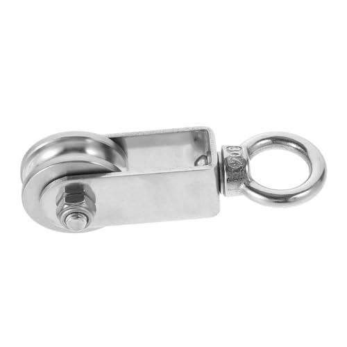 PEPLAYTAL U förmige Edelstahl Umlenkrolle mit Stahlseil für Fitness Trainingsgeräte Hohe Belastbarkeit Langlebig und Verschleißfest für Krafttraining Zubehör PEPLAYTAL U förmige Edelstahl Umlenkrolle mit Stahlseil für Fitness Trainingsgeräte Hohe Belastbarkeit Langlebig und Verschleißfest für Krafttraining Zubehör von PEPLAYTAL