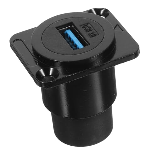 PEPLAYTAL USB Einbaubuchse Panel Mount Adapter USB Verlängerungskupplung mit Schutzabdeckung Platzsparend für Einfache Verbindung ohne Löten PEPLAYTAL USB Einbaubuchse Panel Mount Adapter USB Verlängerungskupplung mit Schutzabdeckung Platzsparend für Einfache Verbindung ohne Löten von PEPLAYTAL